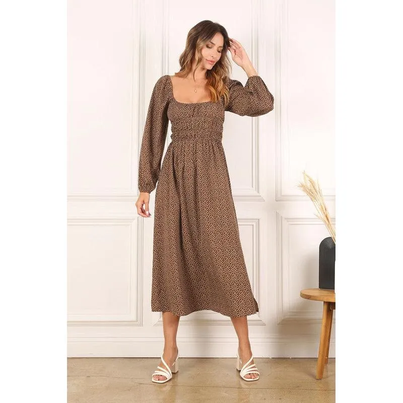 Topping the charts Midi dress